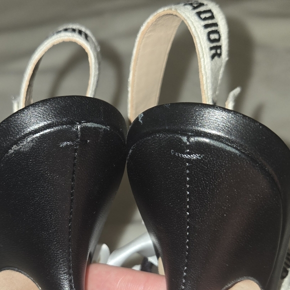 J'Adior Slingback PumpBlack Technical Fabric 37/ US 6.5 - Picture 9 of 17